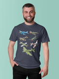 WW2 Warbirds Warplanes P51 Mustang Unisex Tee